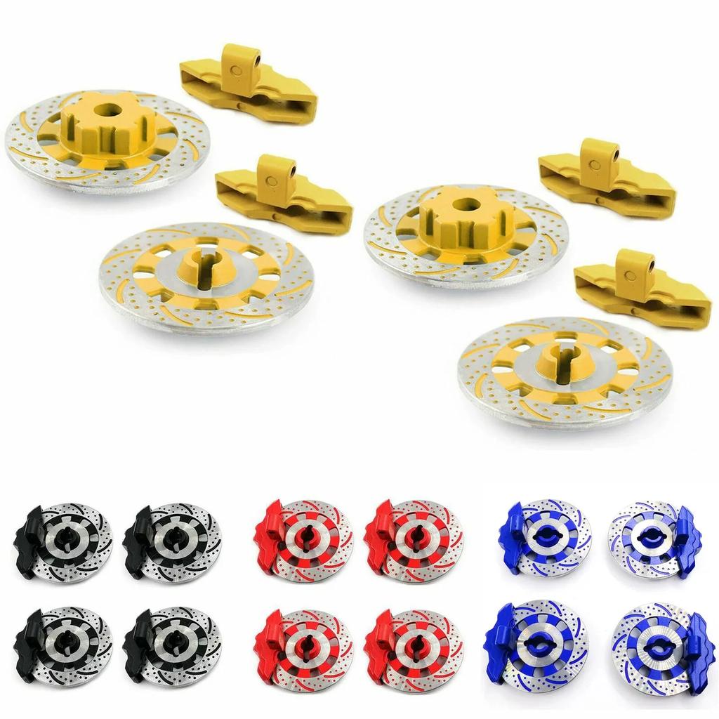 4* Brake Disc Calipers CNC Aluminum Parts For TRAXXAS UDR Unlimited Desert Racer 1/7 RC Car Brake Disc DIY Repair Accessories
