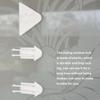 Children Safety Sliding Door Lock Infant Care Window Closet ABS Locks Cabinet Security Protective Accessory for Balcony White