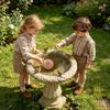 Copper Discs for Birdbaths with Stable Triple-Point Support Copper Bird Bath Purification Disk for Pool Garden Outdoor Breeding
