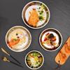 Yuzhou 304 Stainless Steel Round Dinner Plates