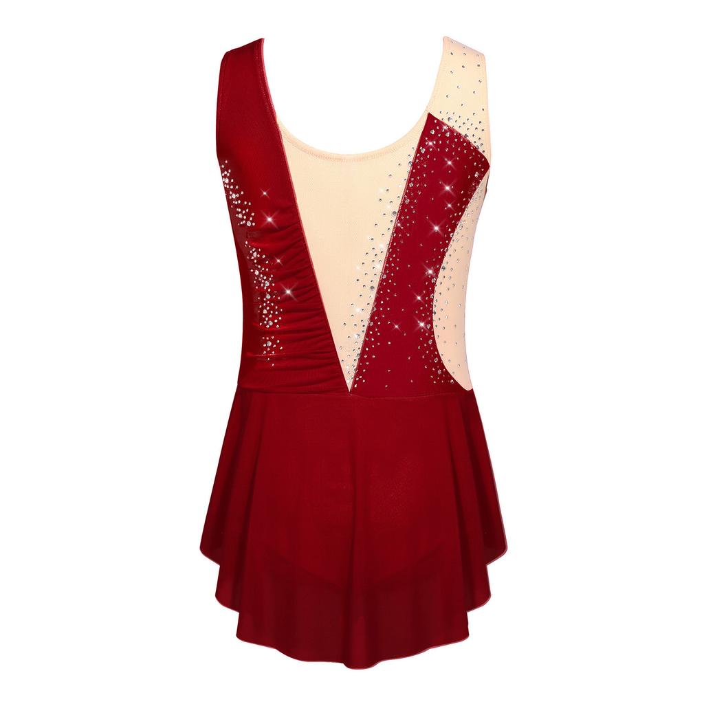 Girls Dance Gymnastics Figure Skating Costume