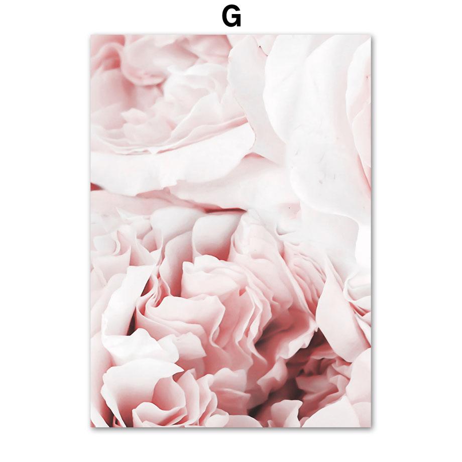 Nordic Vintage Plakát Balkon Pařížská věž Pivoňka Květ Žena Nástěnný Umělecký obraz Nástěnné malby na plátně Obrazy pro výzdobu obývacího pokoje