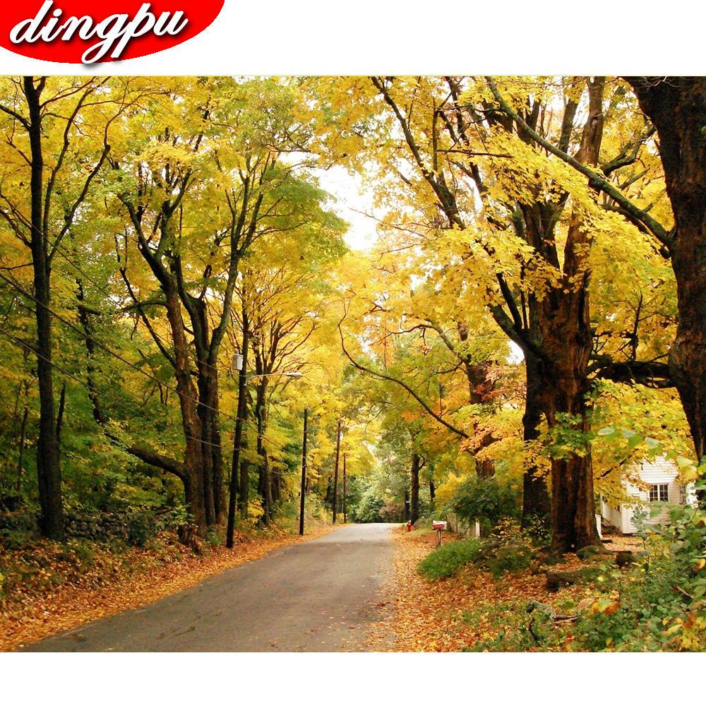 DINGPU Full Round Drill 5D DIY Diamond Painting "Flower " Embroidery Cross Stitch 5D Home Decor Gift