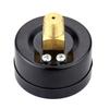 AT21-2X Pressure Gauge - 0 - -30Inhg 0 - -1 Bar Mini Dial Air Vacuum Pressure Gauge Pressure Gauge Pressure Gage Black