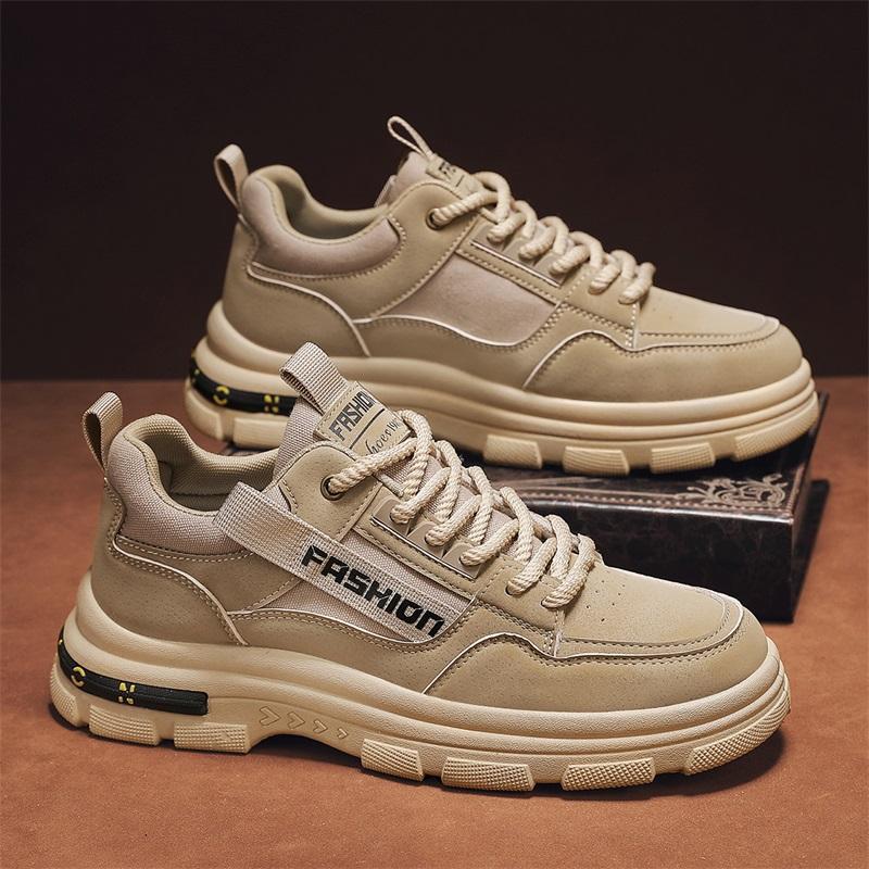 

Осенне-зимние низкие ботинки, ботинки из кожи Мартин, модные ботинки-комбинезоны, мужская обувь, повседневные ботинки-локомотивы, обувь для охраны труда 44