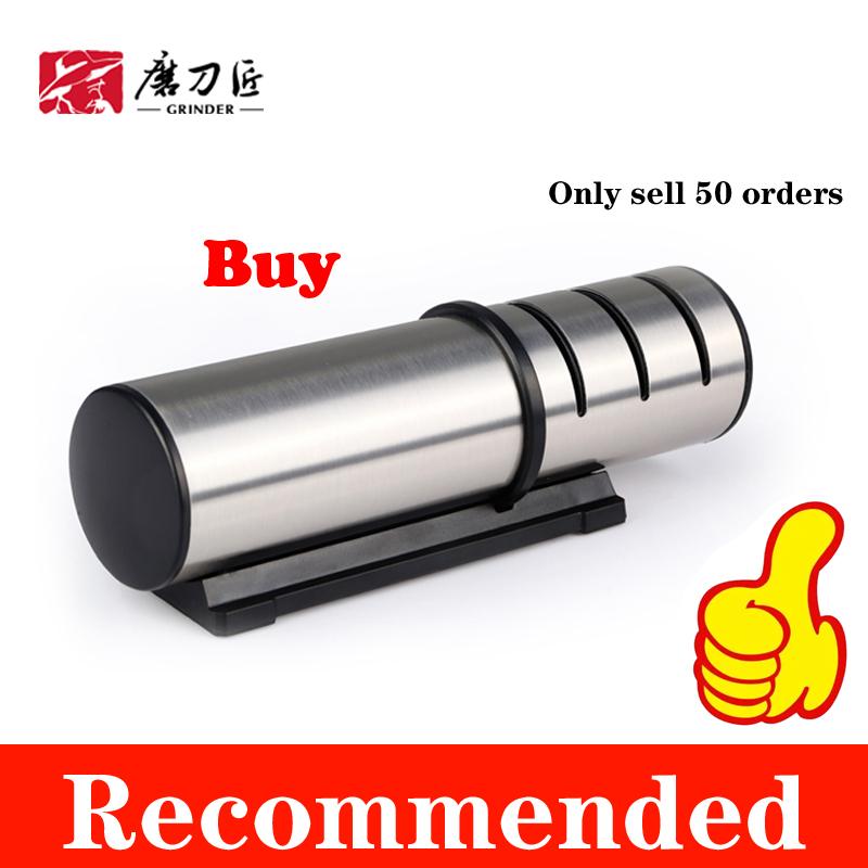 

GRINDER Professional Household Knife Sharpener Ceramic Knife Sharpening Kitchen Knives Diamond Blades Machines TAIDEA As shown