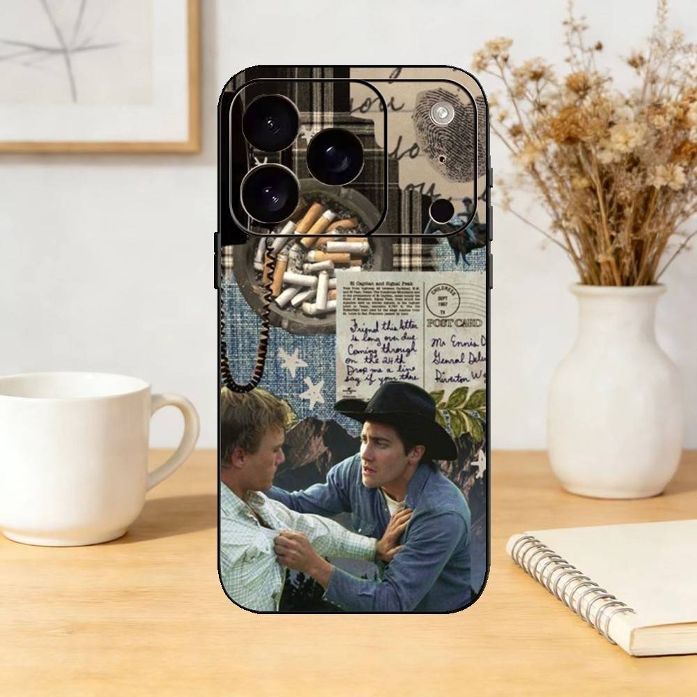 Movie B-Brokeback Mountain Phone Case Silicone Black Soft For IPhone 17,16,15,14,13,12,11,SE,Plus Pro Max