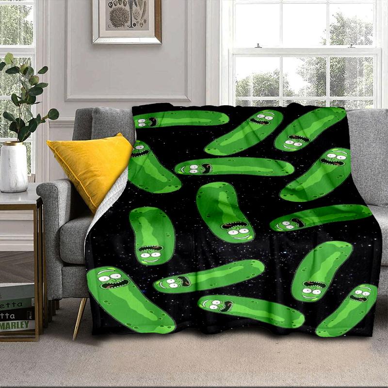 Monster Scientist Blanket Flannel Blanket for bed, sofa, Camping, Hiking, Picnic Essentials, gift for family Fan gifts