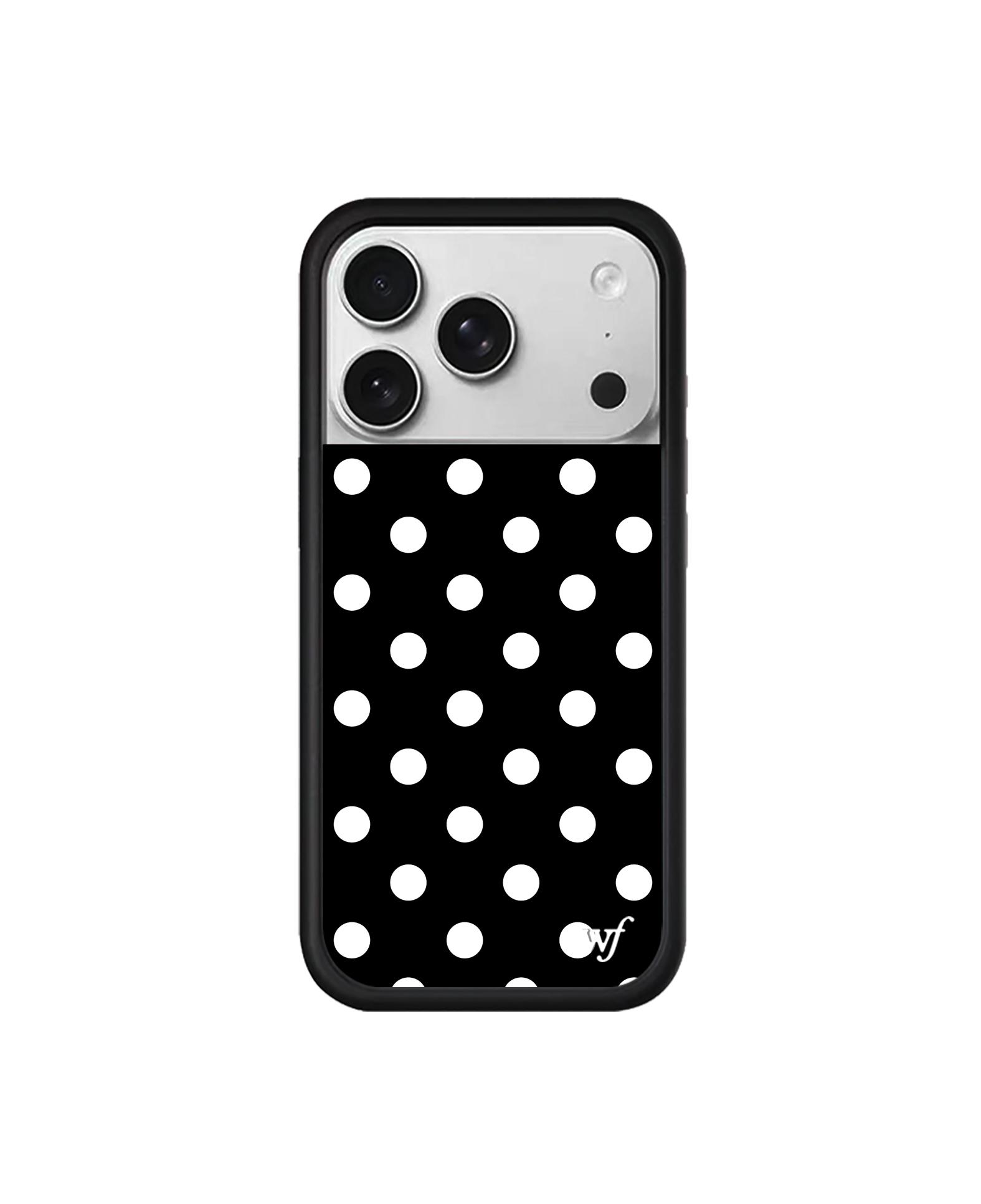 

Модный красный чехол для телефона с 3D полевыми цветами и горошком для iPhone 17 Pro 16 15 14 Pro Max, задняя крышка с цепочкой, милые защитные чехлы iPhone 14 Pro