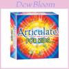 Articulate Board Game English Interactive Family Entertainment Toy For Kids And Adults