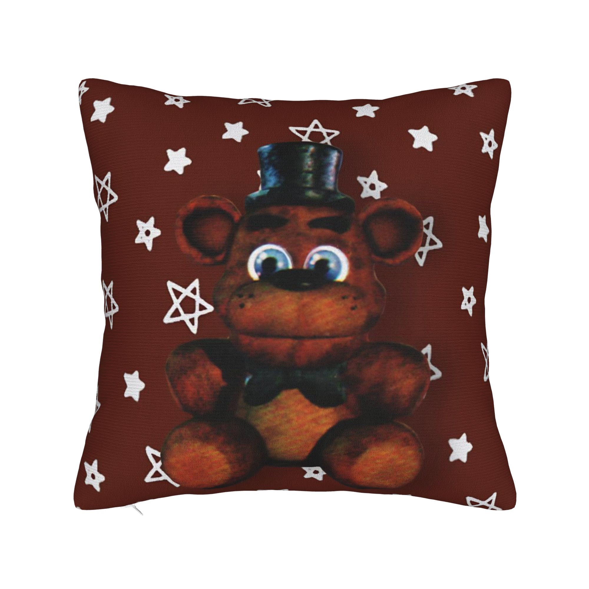 Декоративные наволочки FNAF At Freddys Мерч Дом Декоративная наволочка для подушки Квадратный стиль Мульти-размер 12x12Inch