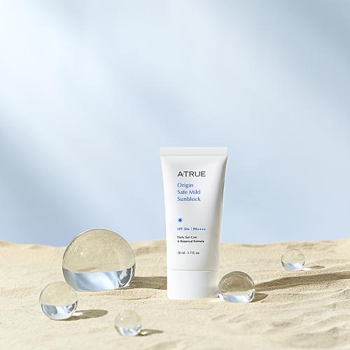 Atrue Origin Safe Mild Sunblock Spf50+ Pa++++ 50ml