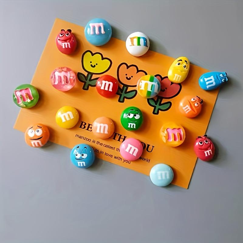 Creative personality M bean refrigerator early education message fixed magnet