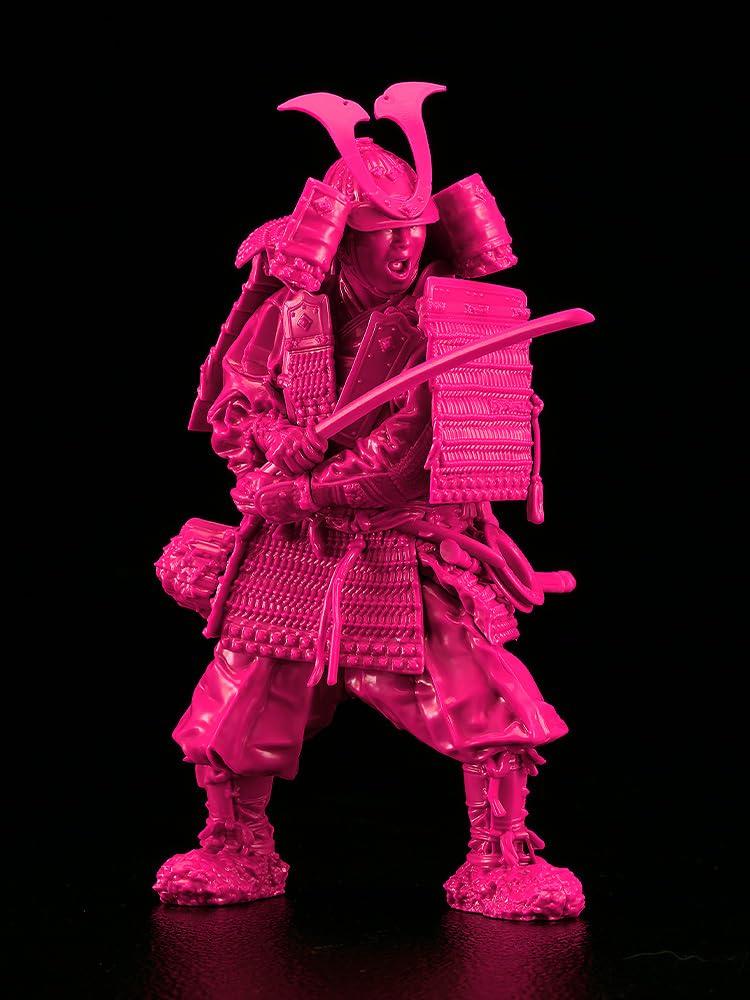PLAMAX Kamakura Period Samurai Armor Camellia Design Pink Color Edition Scale Assembly Plastic Model Kit 1/12 - - - 1/12
