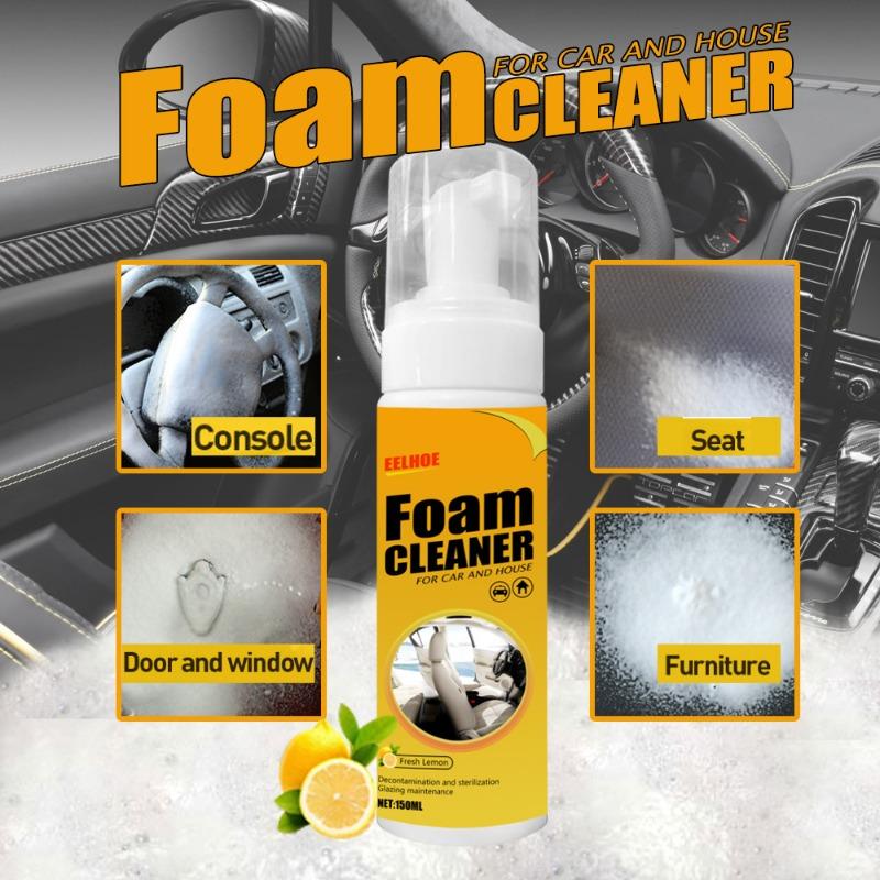 Nettoyant Mousse pour Voiture Spray Multi-usage Nettoyant Anti-âge Outils Nettoyage Intérieur Voiture Maison Mousse pour Nettoyage Cuir Intérieur Voiture