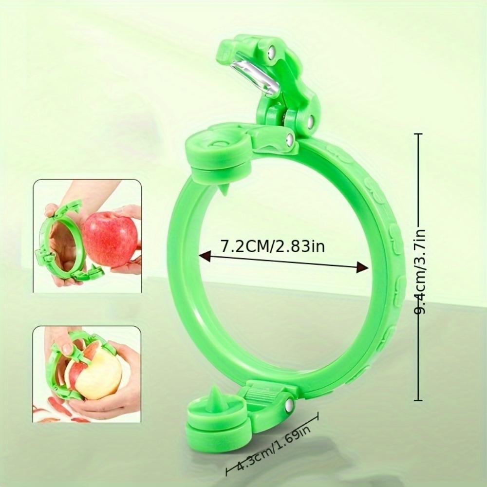 1pc Heavy-Duty Fruit & Vegetable Peeler with Quick Peel Mechanism - Non-Slip Grip, Compact Kitchen Tool for Apples, Potatoes, Carrots,