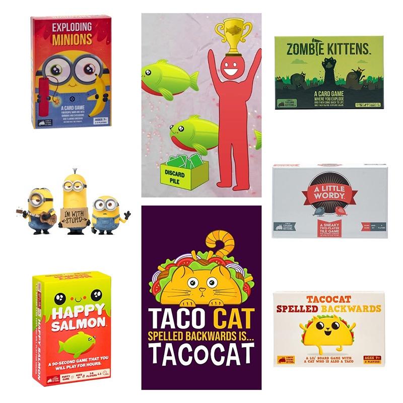 Explosive Fun With Exploding Kittens Card Game Minions Edition