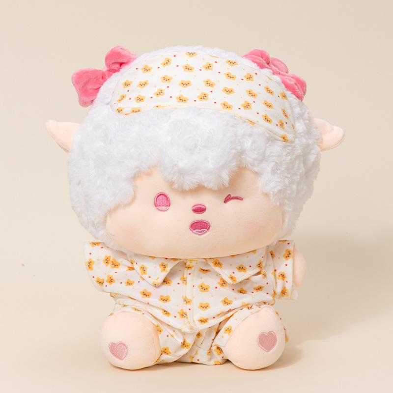 Pleasant Goat & Big Big Wolf Pajama Series Lazy Goat Plush Doll Gift
