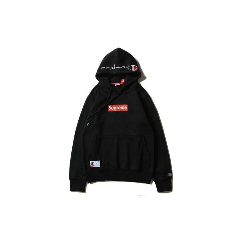 Moletom Novo Supreme Classic Box Logo Jumper Champion Moletom Bordado