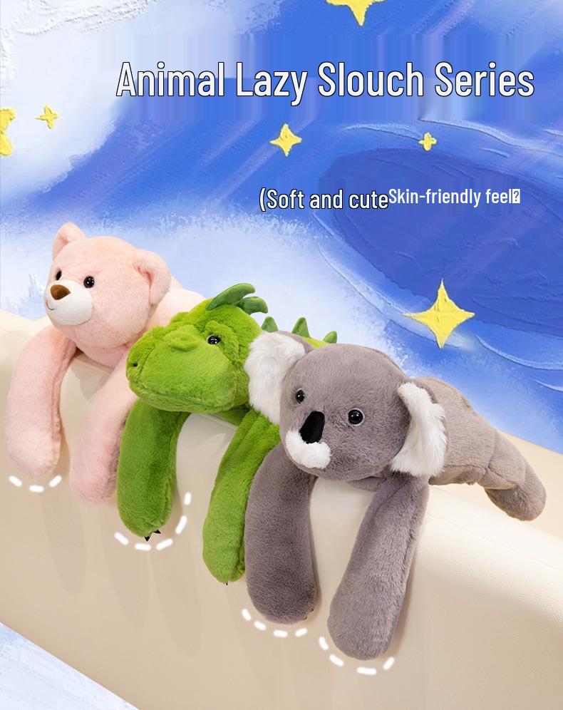New Style Raccoon Panda Plush Toy - Cartoon Shoulder Doll for Kids