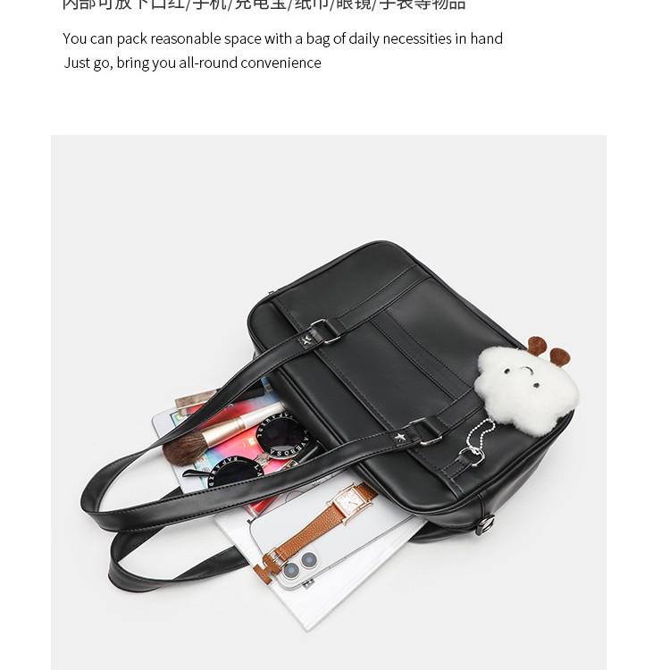 Japonská vysokoškolská taška přes rameno a crossbody ve stylu JK pro ženy