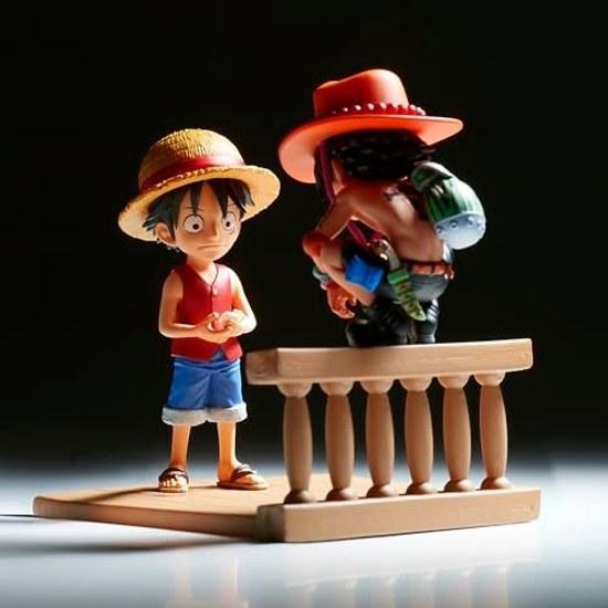 Banpresto One Piece Log Story Monkey D. Luffy Portgas Ace Bandai Spirits World Collectible Figure