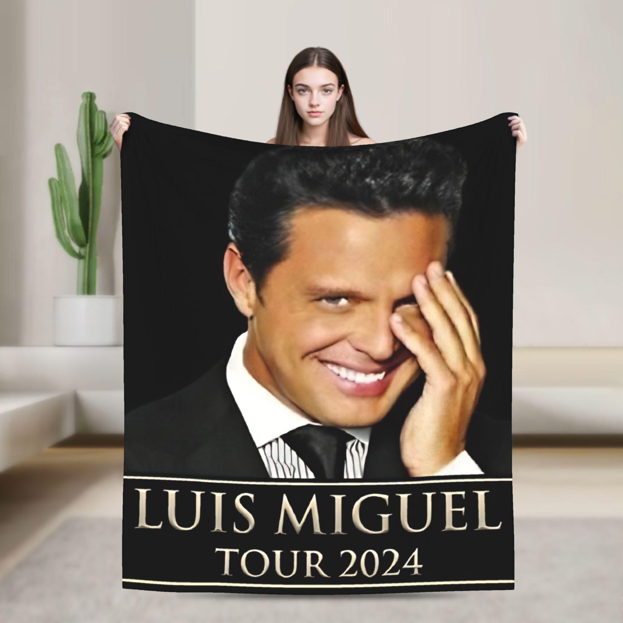 

Luis Miguel Plush Blanket Child Flannel Throw Blanket For Couch Chair Super Soft Custom DIY Quality Bedspread Gift 75x90cm