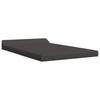 Folding Sofa Bed Dark Grey 120 x 60 x 49 cm Fabric