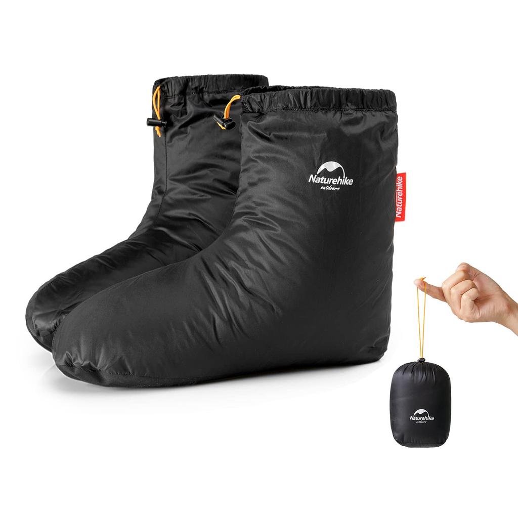 Naturehike Goose Down Shoe Covers for Cold and Outdoor Perfect for Mud and Indoor Easy to with Storage Bag Warmth, Weather, Use, Tents, Protection,