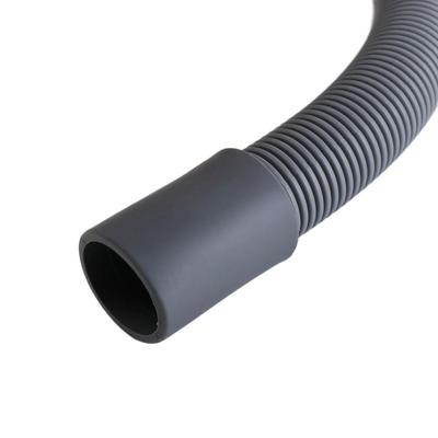 Plastic Wash Machine Drain Hose Convenient Universal Waste Drain Hose Durable Grey Dryer Drain Hose Bathroom