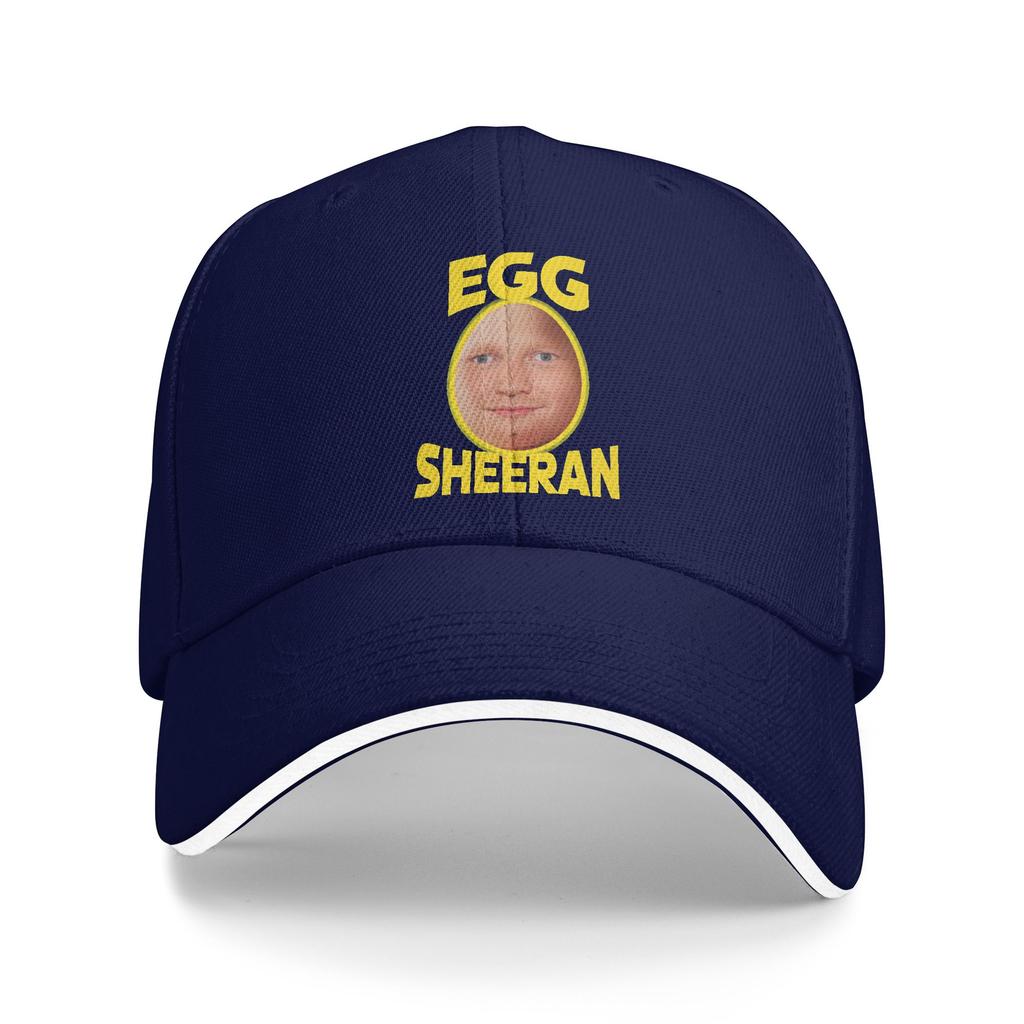 Egg Sheerans Baseball Cap Funny Meme Unisex-Teens Design Trucker Hat Summer Y2k Cute Tennis Skate Dropshipping Baseball Caps