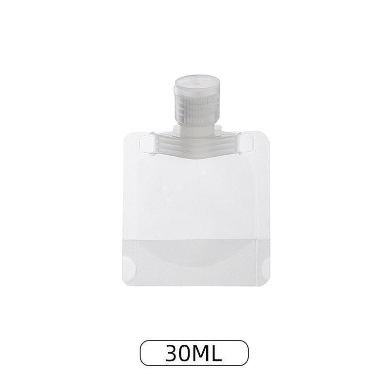 Portable Travel Cosmetic and Toiletry Bottles Set for Lotion, Gel, Shampoo, and Cleanser