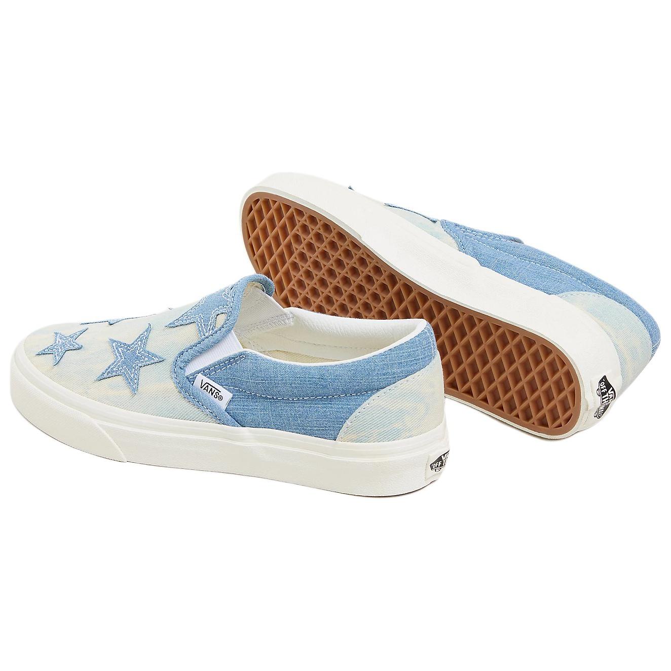 Мужские кроссовки Vans Classic Slip-On Starry Night Denim синие VN0009Q7DNM 34.5 — фото 4