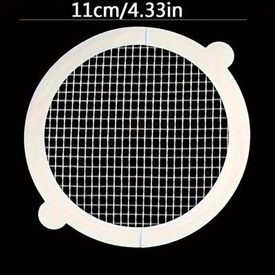 20pcs Shower Drain Hair Catchers. Anti-clogging Mesh Filters & Stickers.
