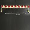 Handicraft Flowers Door Hanging Toran for Home Decoration, Thoranam/Thorans/Bandarwal for Main Entrance Door, Multicolour , Size - 38 Inch