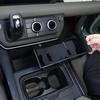 NEU!!!Schwarzes ABS für Land Rover Defender 90 110 -2024 Auto-Styling ABS Schwarze Auto-Mittelkonsole Aufbewahrungsbox Handybox Autozubehör
