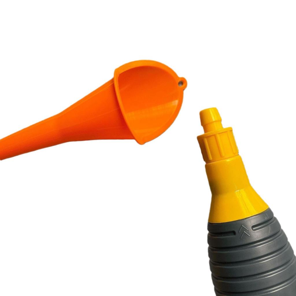Bomba Manual de Extração de Óleo e Água com Tubo de Sucção e Funil para Emergências