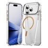 For Apple 16 Phone Case, New Transparent Magnetic Suction Full Package, Anti Drop and Anti Yellow for IPhone 17 ProMax Phone Case