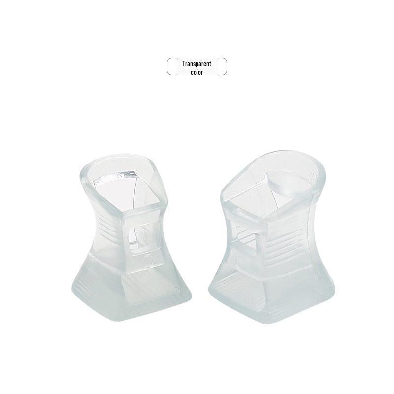 Transparent Anti-Slip High Heel Protector Horseshoe-Shaped Cover M (fits 8-11mm heel diameter) прозрачный