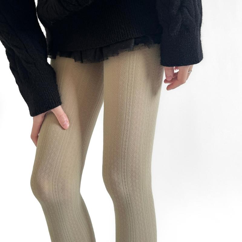 Women Cotton  Tights Long Stockings Fashion Spring Autumn Pantyhose High Elastic Female Girls Tights
