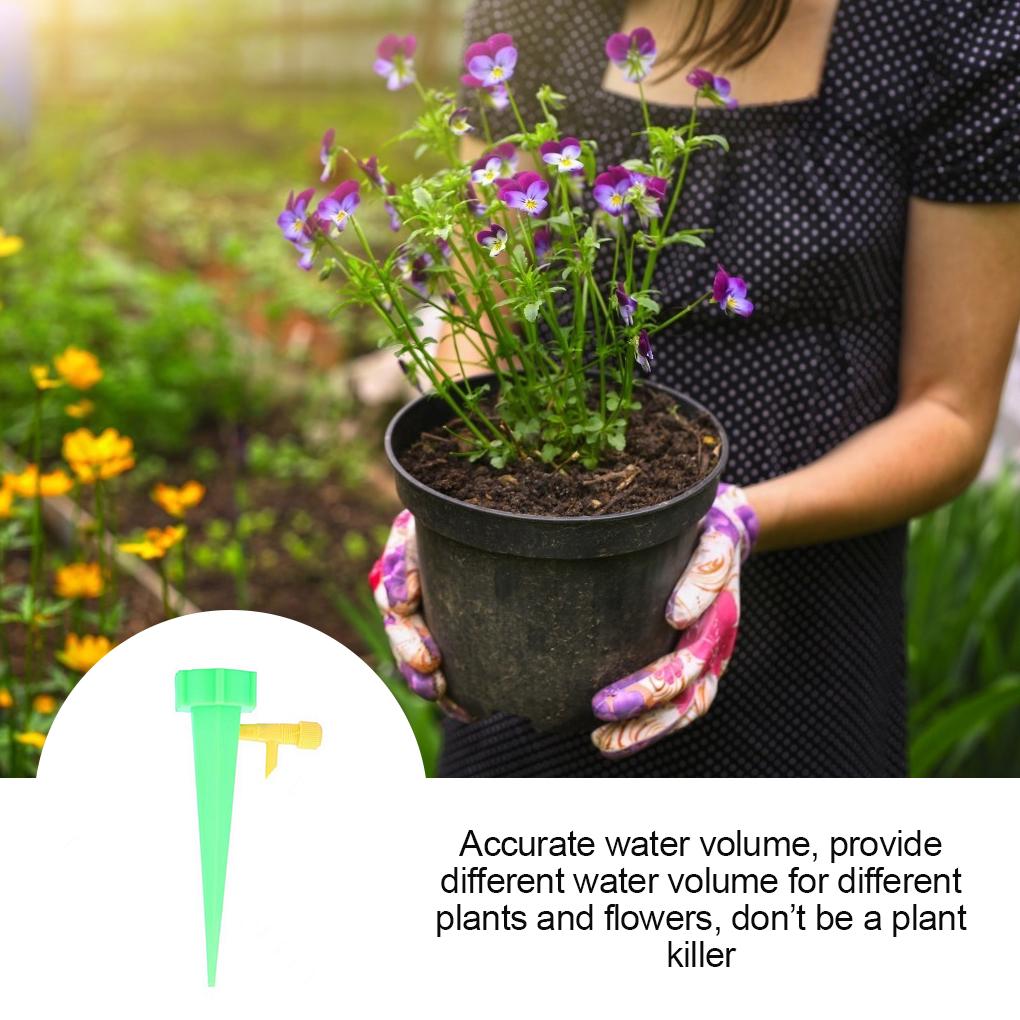 New 24/12PCS Drip Irrigation System Automatic Watering Spike for Plants