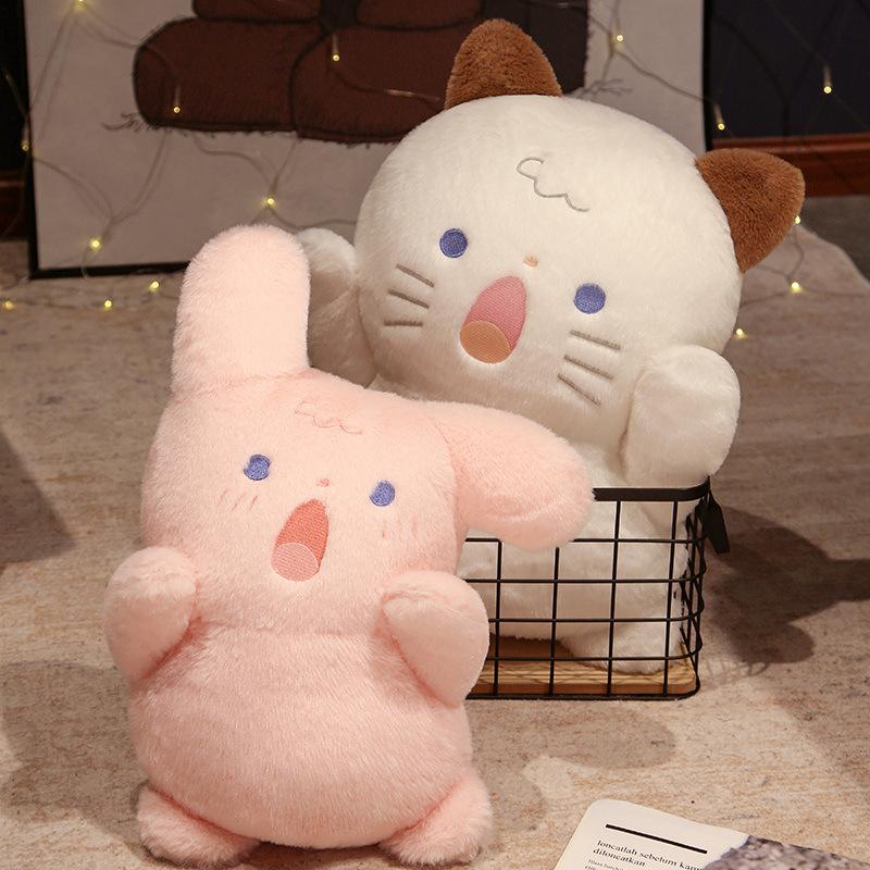 Cute Screaming Puppy Cat Plush Toy Doll Rag Doll Plush Pillow Gift