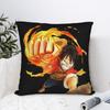 Luffy Anime Angry Luffy Shirt Throw Pillow Qpcq15Yqr0D Square Pillow Case Polyester Decorative Pillow Casual Pillowcase