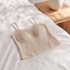 Ice Silk Lace Corset Thin Crop Tops Fashion Suspender Vest  Spring Summer