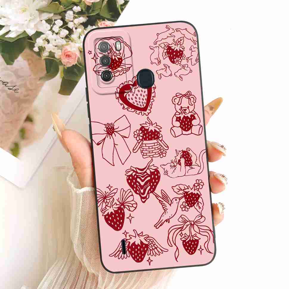 For ITEL S16 Pro 2020 Casing Petty Butterfly Painted Soft Silicone Phone Case For ITEL S 16 S16 Back Cover Fundas Coque Capa