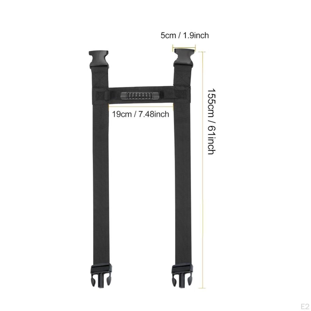 Box Carrying Strap with Handle for Moving Lightweight Accessory Camping