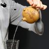 Čínská čajová konvice Yixing Purple Clay Pot Pure Handmade Original Gold Dragon Egg Pot Kung Fu Čajová sada Konvička malá kapacita 250ml