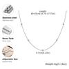 Stainless Steel Round Ball Chain Necklace,1mm Thin Link Necklace Fashion Jewelry for Women