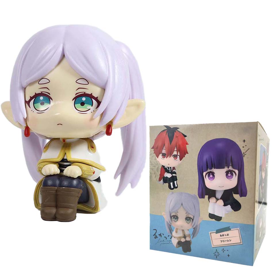 Nuova Figura Anime Frieren Oltre la Fine del Viaggio Ragazza Figura d'Azione Sousou no Frieren Fern/Frieren/Huckle Modello Figurine Bambole Giocattoli