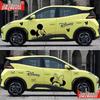 BYD Seagull Car Decals: Cute Mickey & Minnie Cartoon, Dolphin Design